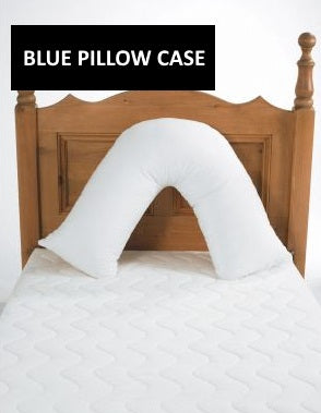Harley V Pillow Case - Blue